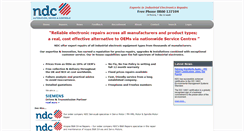 Desktop Screenshot of ndc-uk.com
